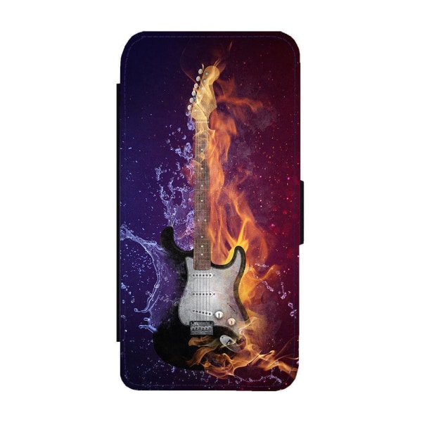 Gitarr iPhone 12 Mini Plånboksfodral multifärg