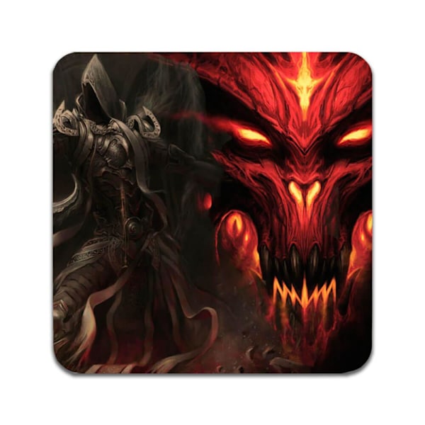 2 ST Spel Diablo Underlägg