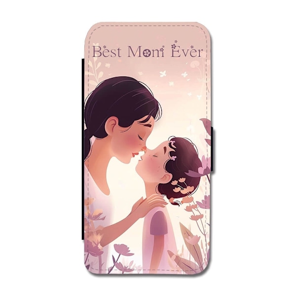 Best Mom Ever iPhone 12 Pro Max Flip Mobilfodral