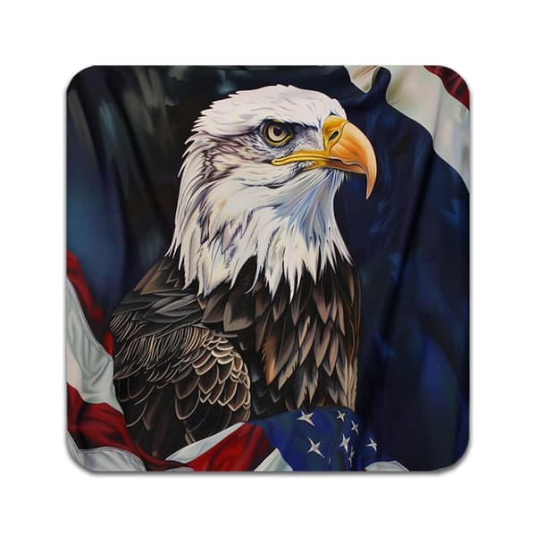4 ST USA Flagga Underlägg