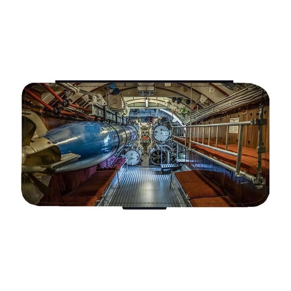 Örlogsfartyg Torpedobåt iPhone 17 Pro Max Flip Mobilfodral