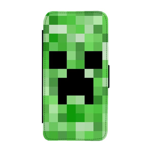 Minecraft Creeper Samsung Galaxy S23 Flip Mobilfodral