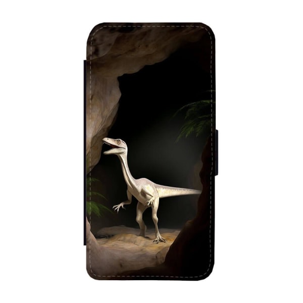 Dinosaurie Velociraptor Samsung Galaxy A33 5G Plånboksfodral multifärg