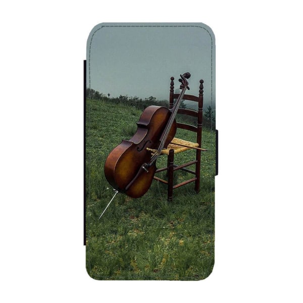 Musikinstrument Cello Samsung Galaxy S22 Ultra Plånboksfodral multifärg