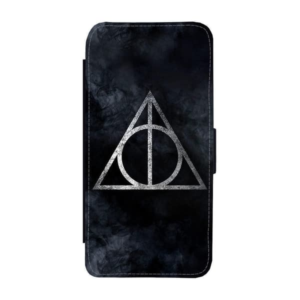 Harry Potter The Deathly Hallows iPhone 15 Pro Max Flip Mobilfodral