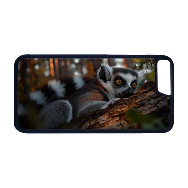 Söt Djur Lemur iPhone 7/iPhone 8 PLUS Mobiltelefon Skal
