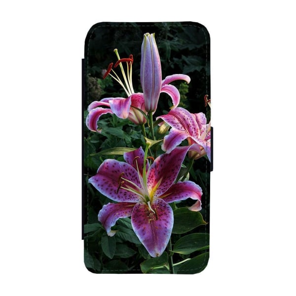 Liljor Blommor iPhone 12 / iPhone 12 Pro Plånboksfodral multifärg one size
