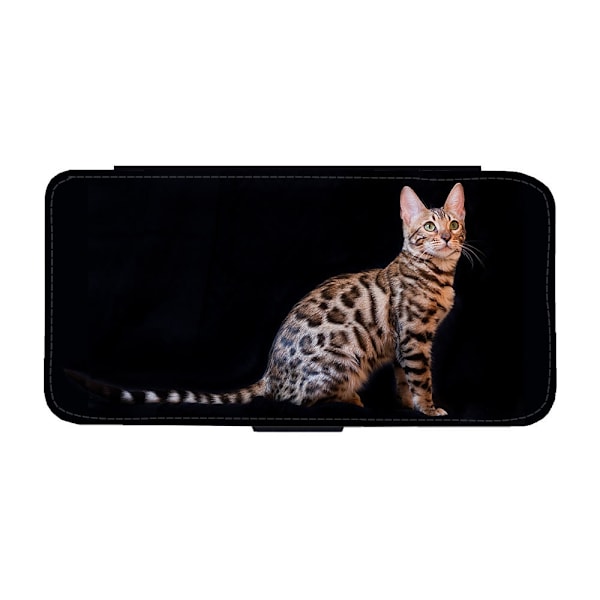 Katt Bengal Samsung Galaxy S25 Edge Flip Mobilfodral