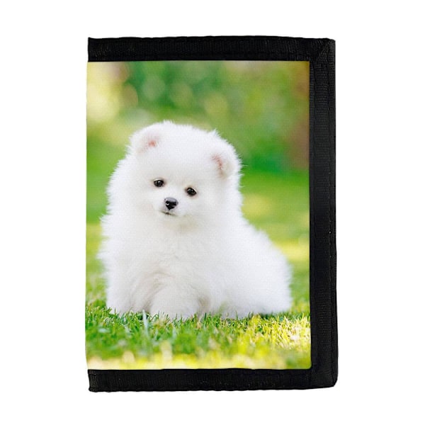 Pomeranian Valp Plånbok