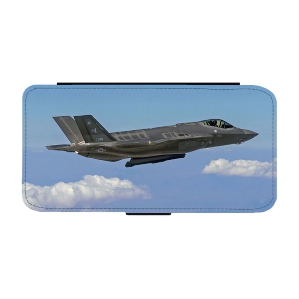 F-35 Lightning II Jaktflygplan iPhone 12 / iPhone 12 Pro Plånbok multifärg
