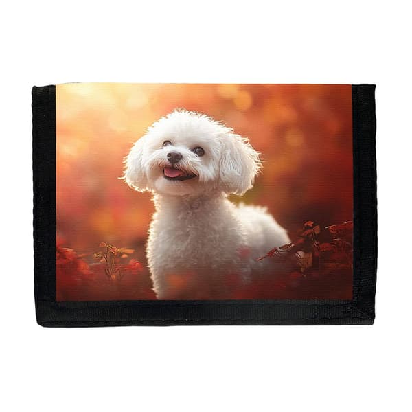 Hund Bichon Frise Plånbok