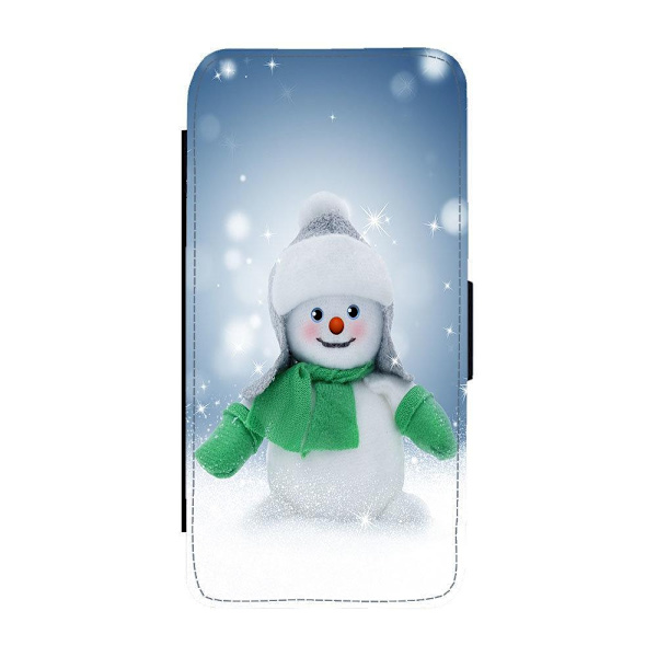 Snögubbe iPhone 17 Flip Mobilfodral