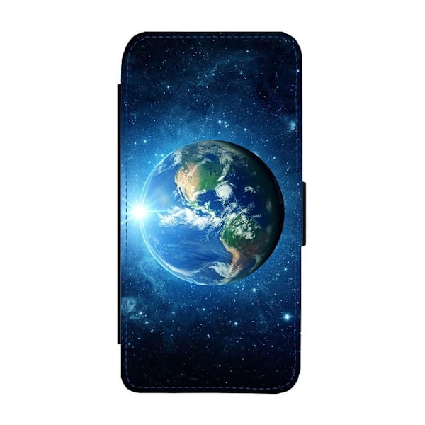 Planetjorden iPhone 16 Pro Max Flip Mobilfodral