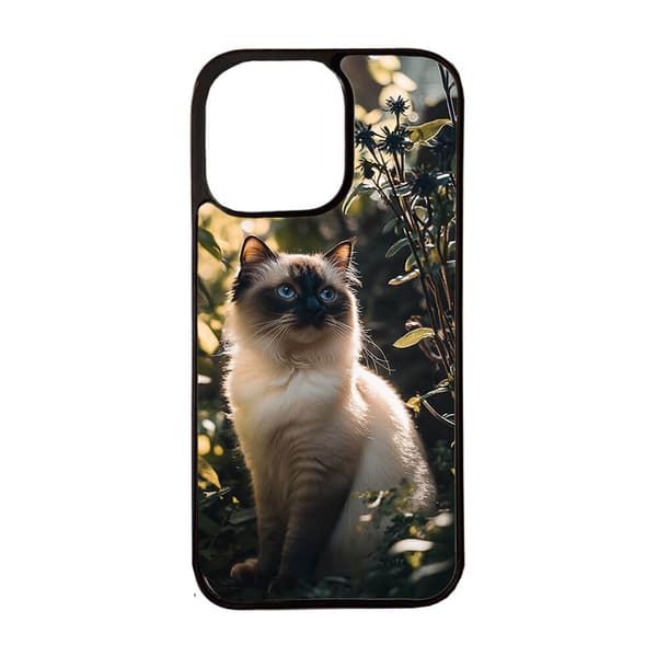 Katt Helig Birma iPhone 14 Pro Mobiltelefon Skal