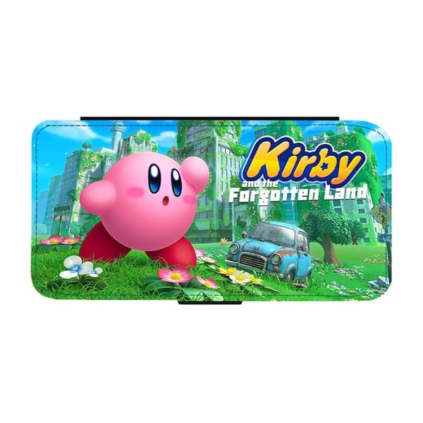 Kirby and the Forgotten Land Apple iPhone 16e Flip Mobilfodral