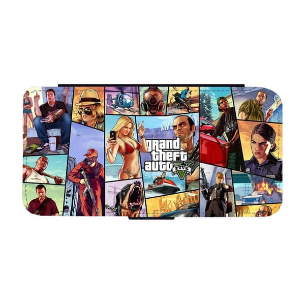 Spel Grand Theft Auto iPhone 17 Pro Flip Mobilfodral