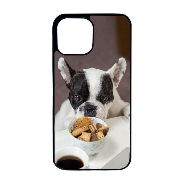 Hund Fransk Bulldogg iPhone 15 Pro Max Skal multifärg