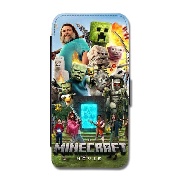 A Minecraft Movie iPhone 17 Pro Max Flip Mobilfodral