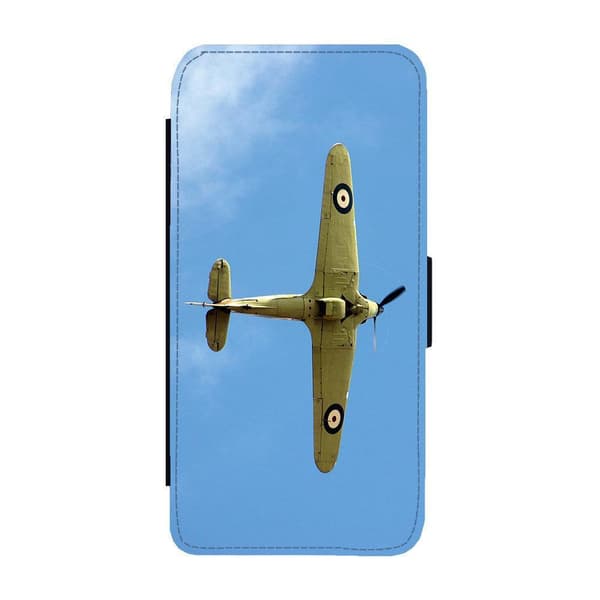 Hawker Hurricane Jaktplan iPhone 13 Mini Flip Mobilfodral