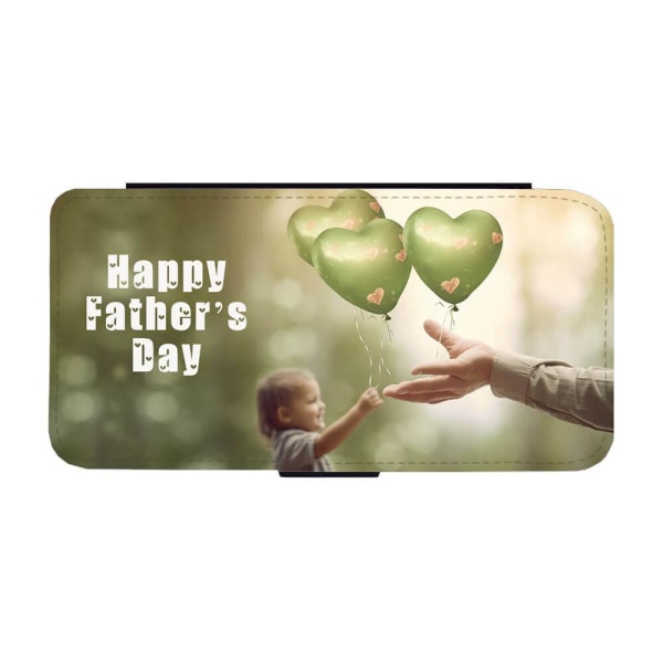 Happy Father's Day iPhone X / iPhone XS Plånboksfodral multifärg