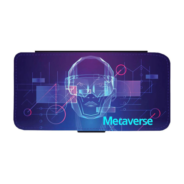 Metaverse iPhone 12 Mini Plånboksfodral multifärg