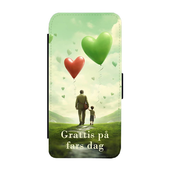 Fars Dag iPhone 14 Plus Flip Mobilfodral