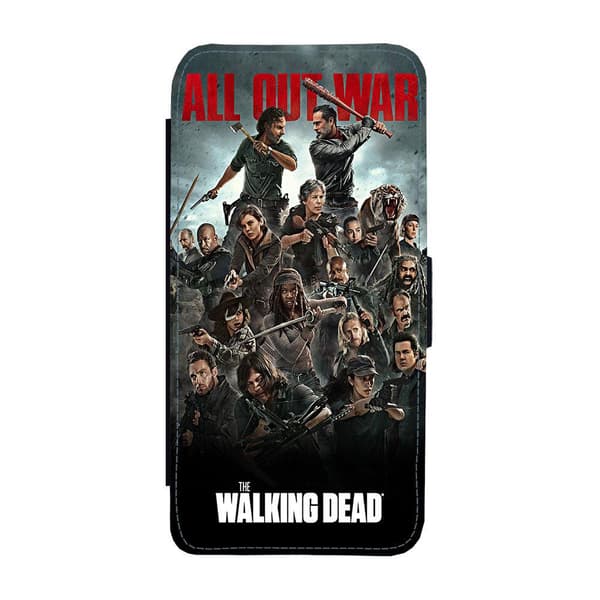The Walking Dead iPhone SE 2020 Flip Mobilfodral