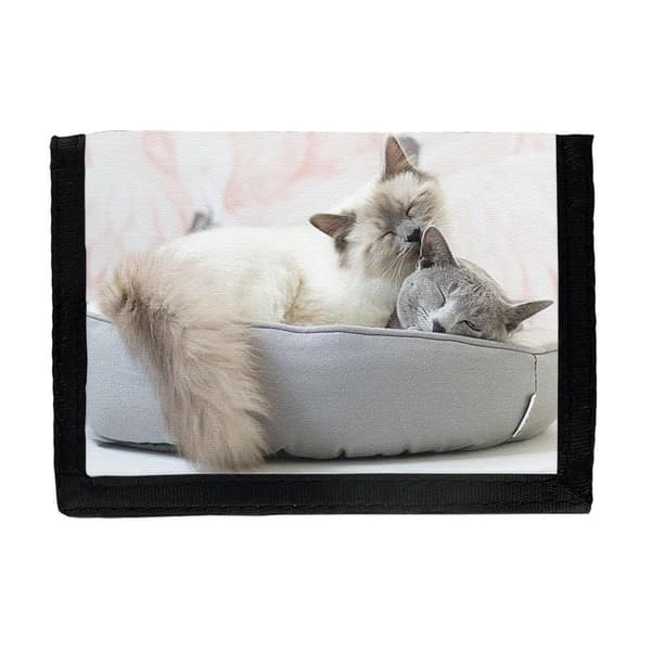Russian Blue Kattunge Plånbok