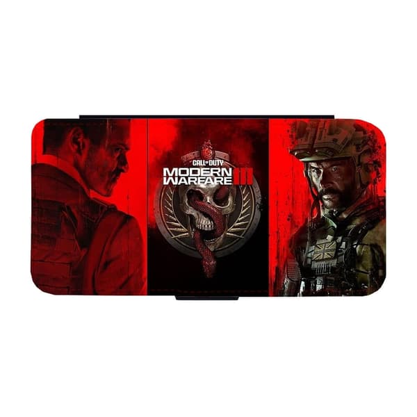 Call of Duty Modern Warfare 3 2023 iPhone 15 Pro Max Flip Mobilfodral