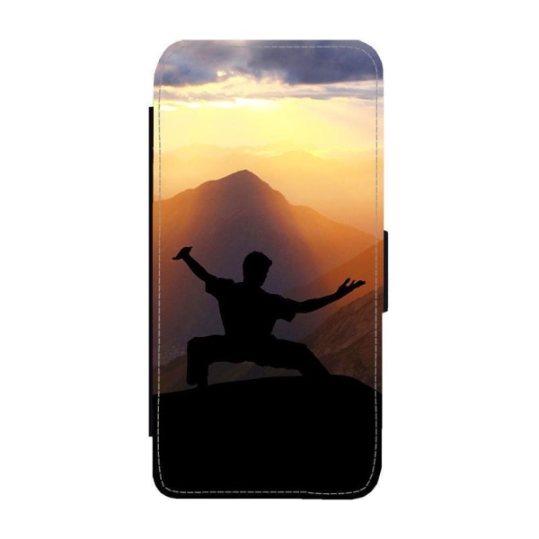 Kung Fu iPhone 15 Pro Plånboksfodral multifärg