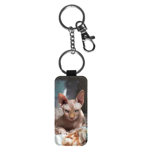 Katt Sphynx Nyckelring