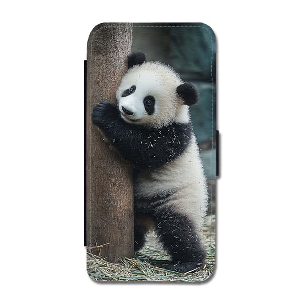 Djur Panda Samsung Galaxy A25 Flip Mobilfodral