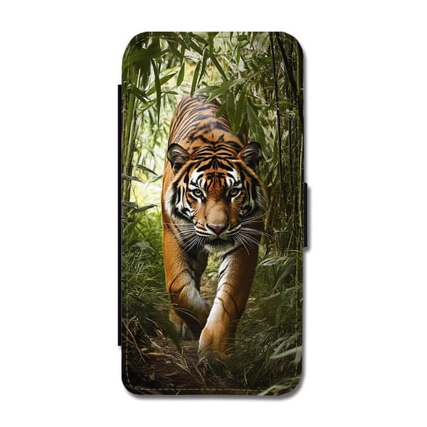 Vilda Djur Tiger iPhone 12/iPhone 12 Pro Flip Mobilfodral