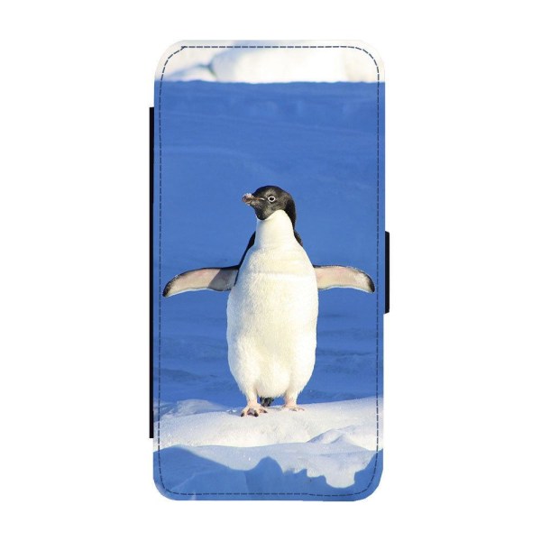 Pingvin iPhone 12 / iPhone 12 Pro Plånboksfodral multifärg