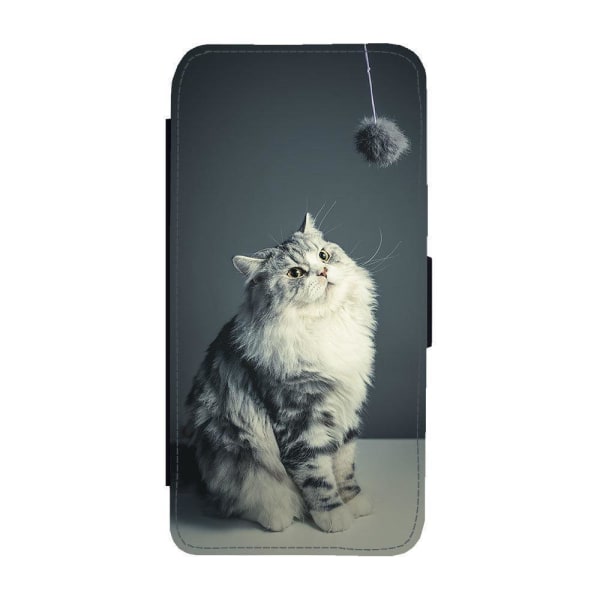 Katt Perser iPhone 12 Mini Plånboksfodral multifärg