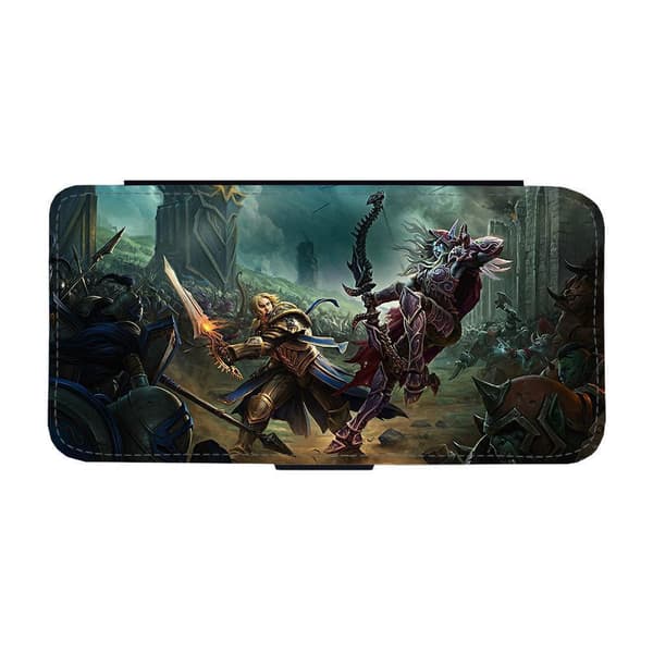 WOW Battle For Azeroth Samsung Galaxy A21s Flip Mobilfodral