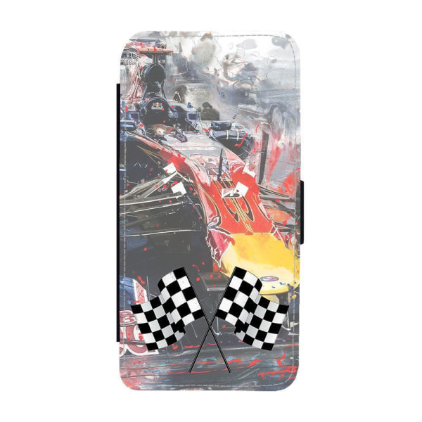 F1 Formula One iPhone 12 Mini Plånboksfodral multifärg