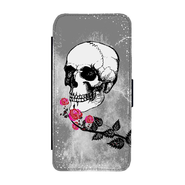 Döskalle iPhone 14 Plus Flip Mobilfodral