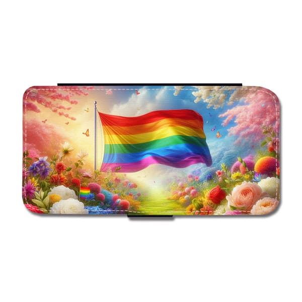 LGBTQ Pride iPhone 16 Flip Mobilfodral