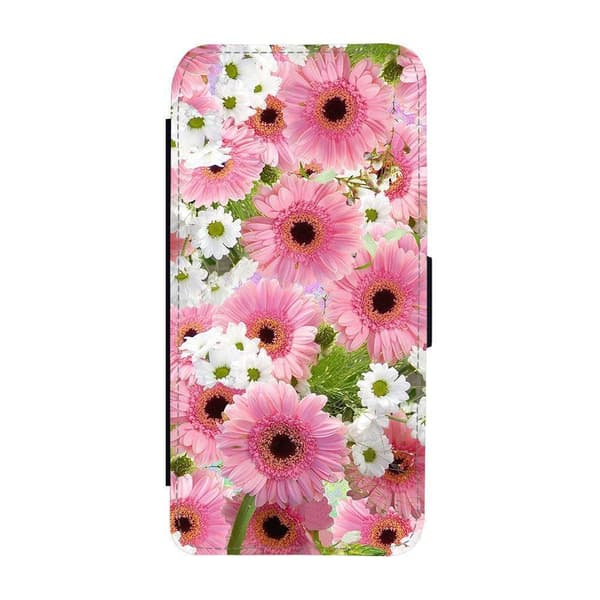 Gerbera Blommor Google Pixel 7a Flip Mobilfodral