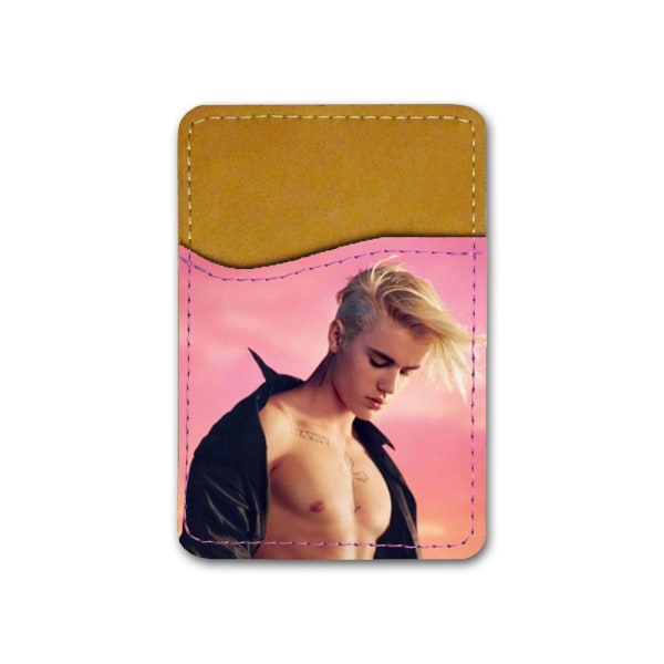 Justin Bieber Självhäftande Korthållare För Mobiltelefon multifärg one size