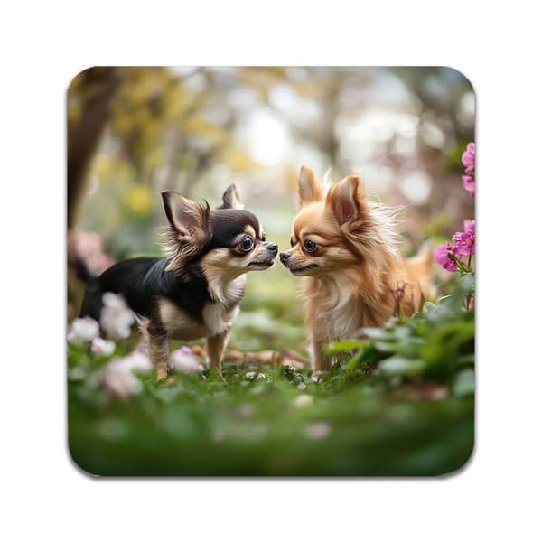 4 ST Hund Chihuahua Underlägg