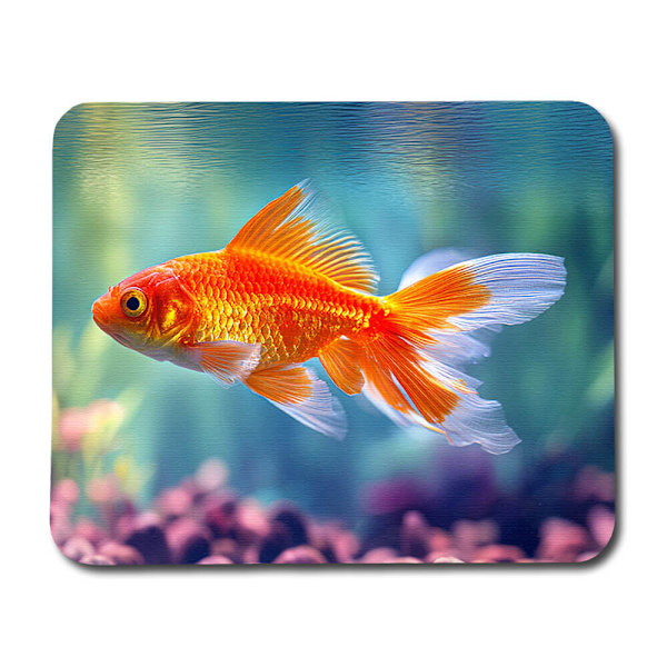 Fisk Guldfisk Musmatta