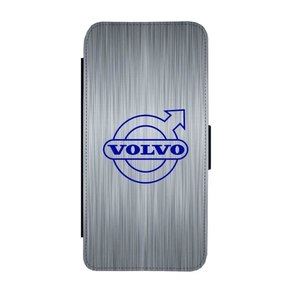 Volvo Logo iPhone 14 Plus Plånboksfodral multifärg