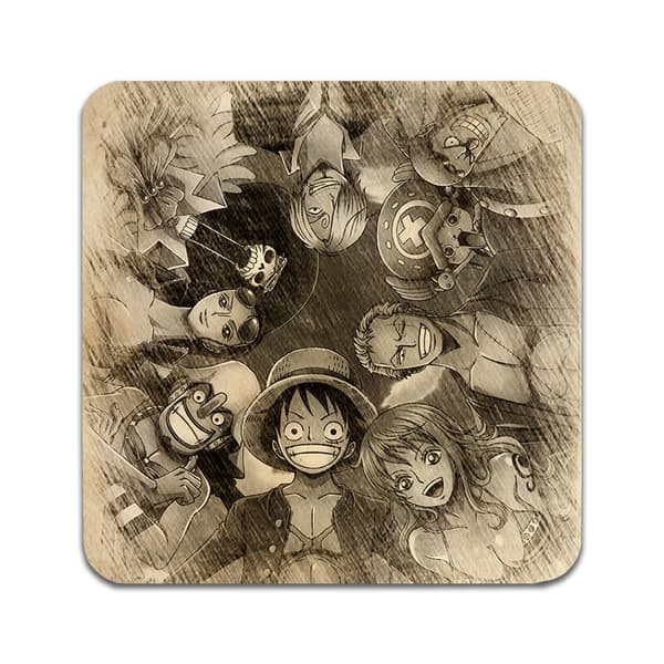 2 ST One Piece Underlägg