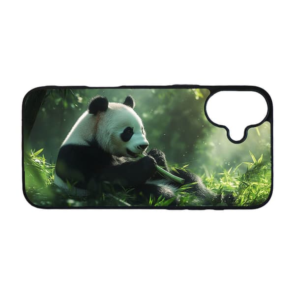 Djur Panda iPhone 16 Plus Mobiltelefon Skal