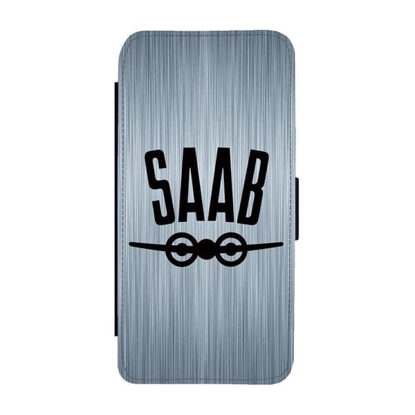 SAAB Logo före 1969 Samsung Galaxy A21s Flip Mobilfodral