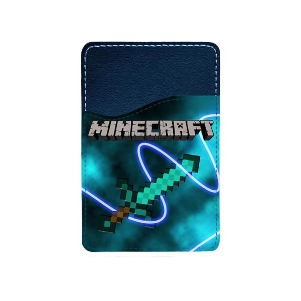 Minecraft Diamantsvärd Självhäftande Korthållare För Mobiltelefo multifärg one size