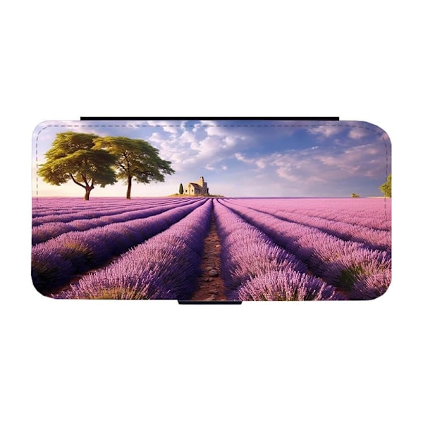 Lavendelfält Samsung Galaxy S25+ Flip Mobilfodral