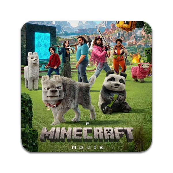 2 ST A Minecraft Movie Underlägg